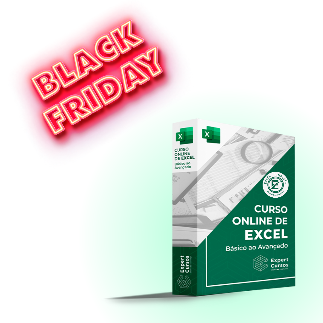 Curso Excel do Básico ao Avançado Black friday Excel Completo